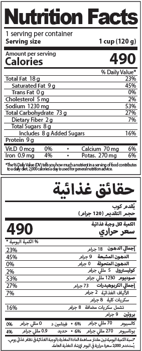Nutrition Facts